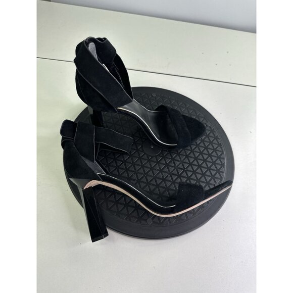 AD & DAUGHTERS Suede Leather Heels Sz 7.5 - Picture 1 of 8